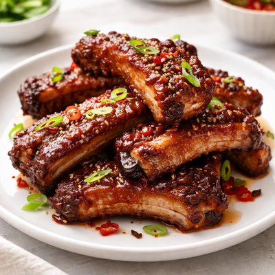 Spicy spareribs