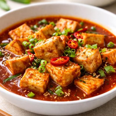 Spicy tofu stew
