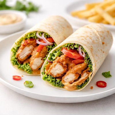 Spicy tomato chicken wrap mcdonald