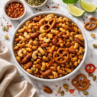 Spicy trail mix