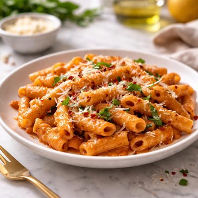Spicy vodka pasta