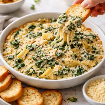Spinach and artichoke dip