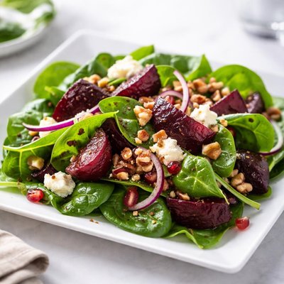 Spinach beet salad