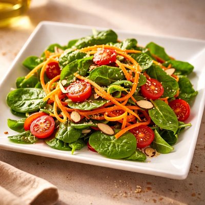 Spinach carrot salad