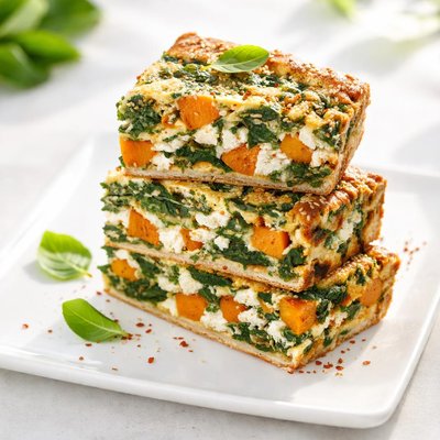 Spinach feta pumpkin