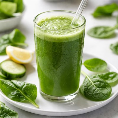 Spinach juice