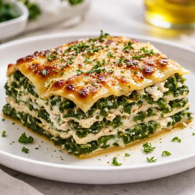 Spinach lasagna