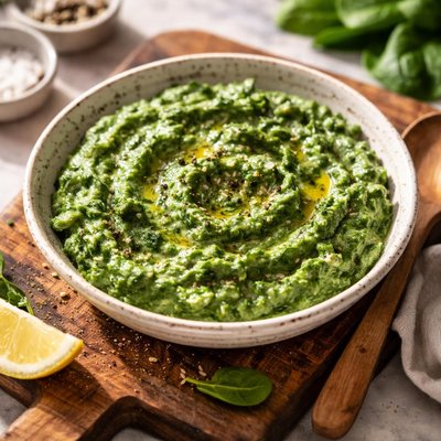 Spinach mash