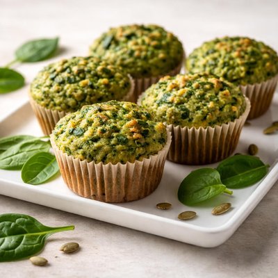 Spinach muffins