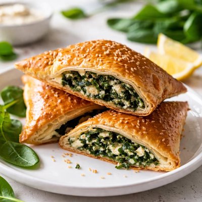 Spinach pastry