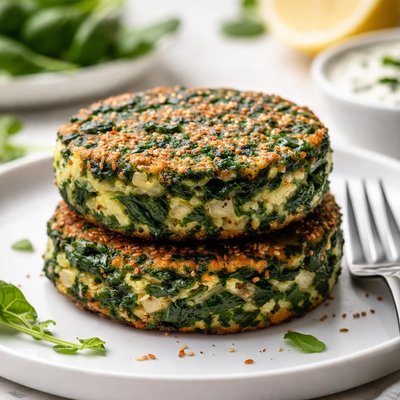Spinach patty
