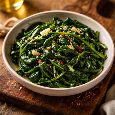 Spinach side dish