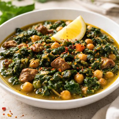 Spinach stew