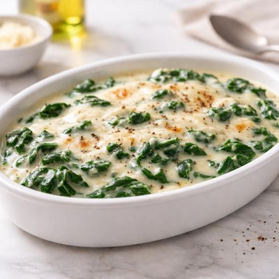 Spinach with bechamel sauce