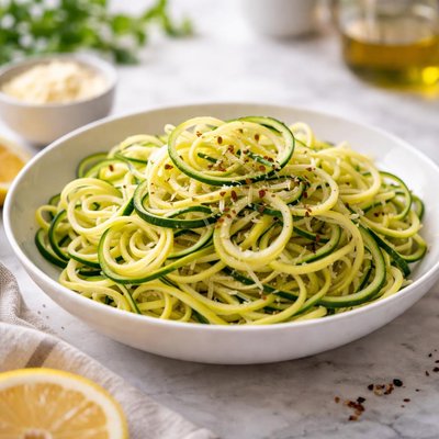 Spiralized zucchini