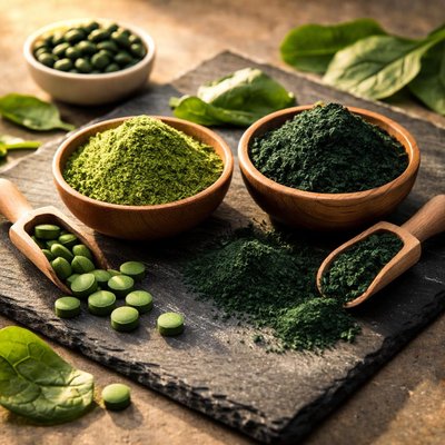 スピルリナとクロレラ