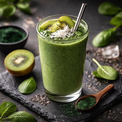 Spirulina smoothie