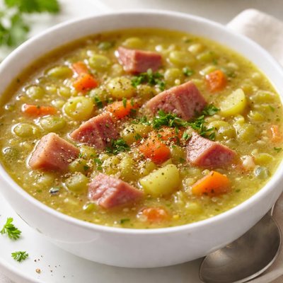 Split pea and ham soup