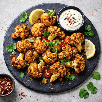 Spocy cauliflower