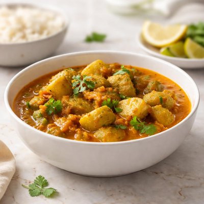 Sponge gourd curry
