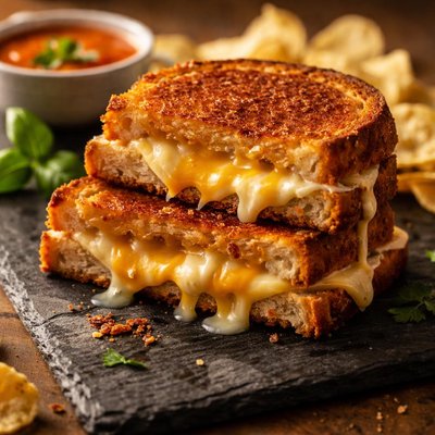 Spoons grilled cheese