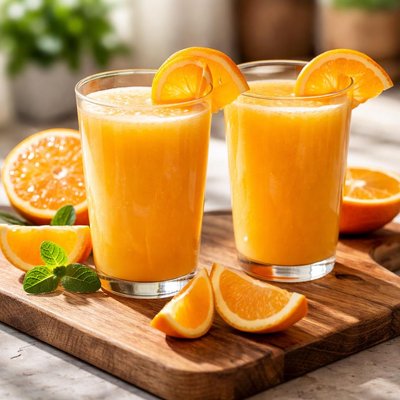 Spremuta di arancia fresca