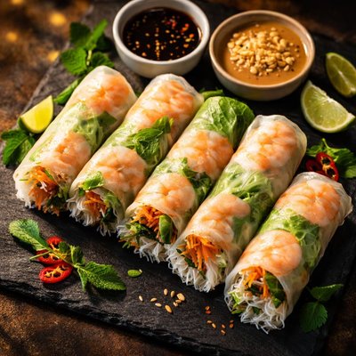 春卷虾鲜
