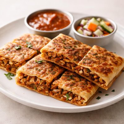 Springleaf sardine murtabak