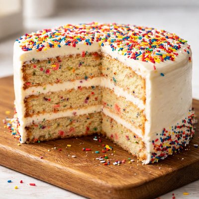 Sprinkle cake