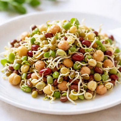 Sprouted beans