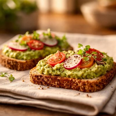Sprouted toast