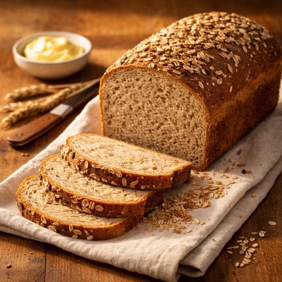 Sprouted whole wheat bread
