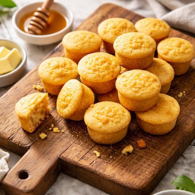 Sprouts tiny cornbread