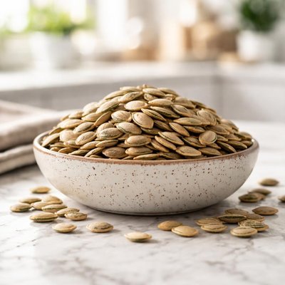 Squash seeds in shell