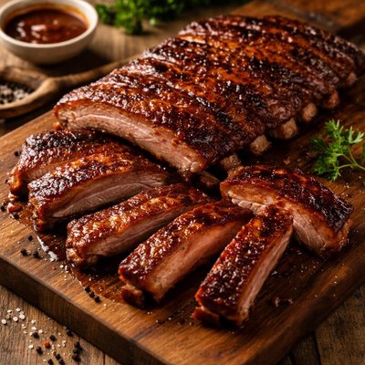 St louis-style spare ribs