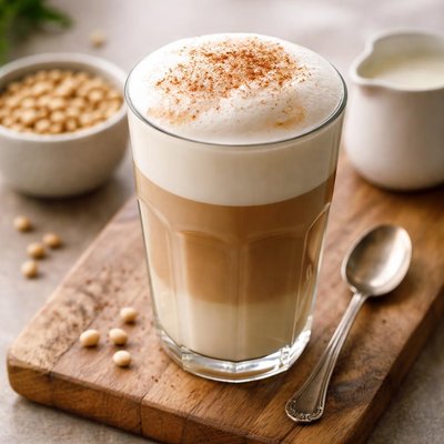 星巴克 20 盎司 豆浆卡布奇诺