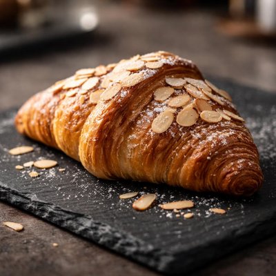 Starbucks almond croissant