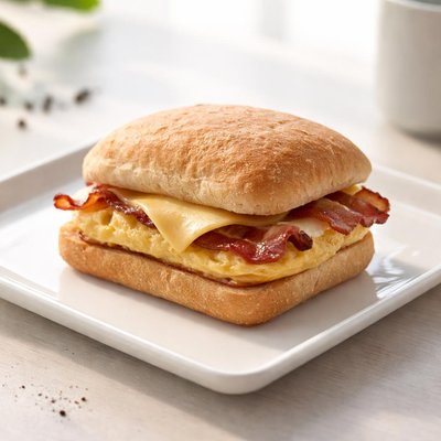 Starbucks bacon gouda sandwhich