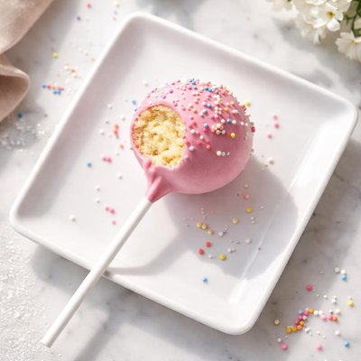 Starbucks birthday cake pop