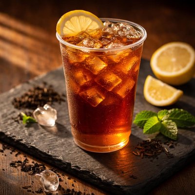 Starbucks black iced tea
