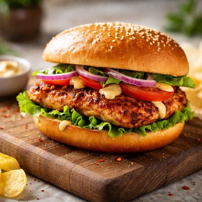 ساندويتش الدجاج الكاجون في ستاربكس