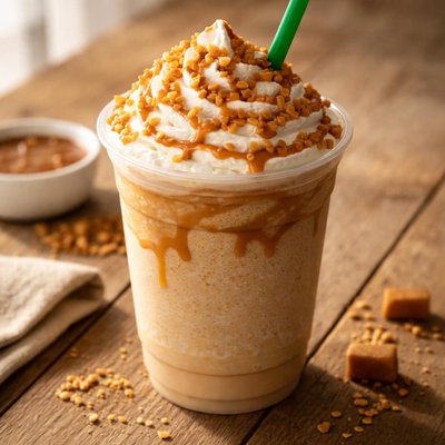 Starbucks caramel crunch