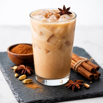 Starbucks chai tea with oat milk