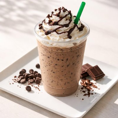 星巴克巧克力片星冰乐（Grande）