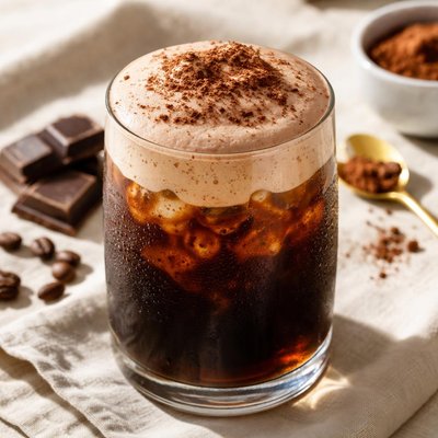 Starbucks chocolate foam cold brew