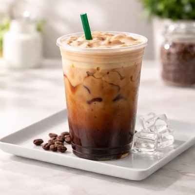 Starbucks doubleshot iced shaken venti