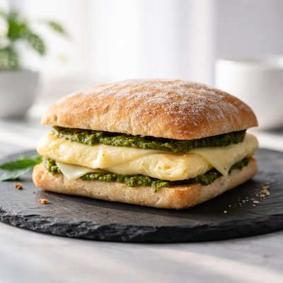 Starbucks egg pesto sandwich