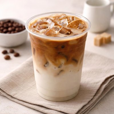 Starbucks grande iced latte