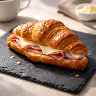 Starbucks ham and swiss croissant