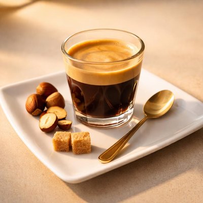 Starbucks hazelnut esspresso